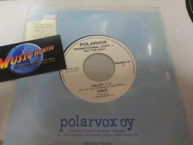 LULU - AALLOT FIN - 90 PROMO 7"  M-