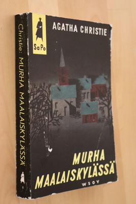Agatha Christie : Murha maalaiskylässä ( 2.p. 1957 SAPO )