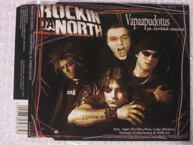 Rockin Da North • Vapaapudotus Ja Jyrkkä Nousu CD-Single
