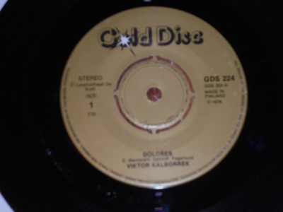 7" VIKTOR KALBORREK - Dolores - single 1978 EX-