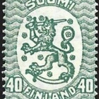 1926 M-17 S 40 p leveät numerot HR ** LaPe 115 B II W 1 b - pikkukuva 2