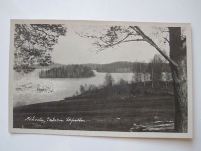 VANHA Postikortti Karjalohja 1920-luku