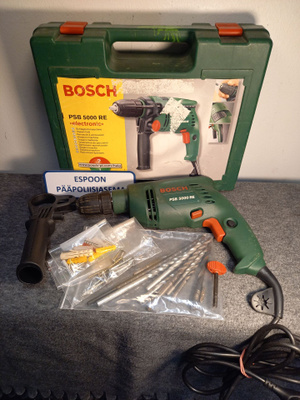 [T3318] Bosch PSB 5000 RE iskuporakone johdolla