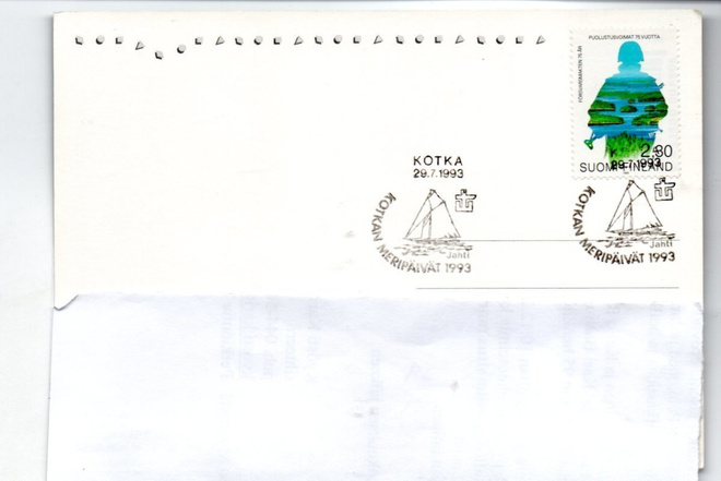 Kotka: Meripäivät 1993  (erikoisleima 29.7.1993)