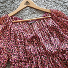 Lindex Kukka -kuosillinen Mekko - koko S - pikkukuva 1