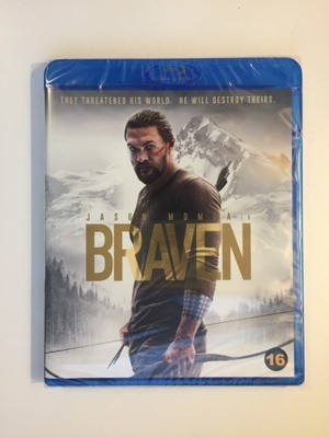 Braven (Blu-ray) Jason Momoa, Stephen Lang (2018) UUSI!