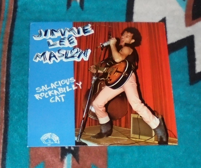 JIMMIE LEE MASLON Salacious Rockabilly Cat ~ LP