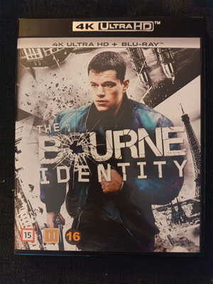 The Bourne Identity / Medusan verkko 4K & blu-ray
