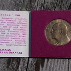 Säästöpankki kolikko Viholla 1967. Urho Kekkonen. Halkaisija - pikkukuva 5