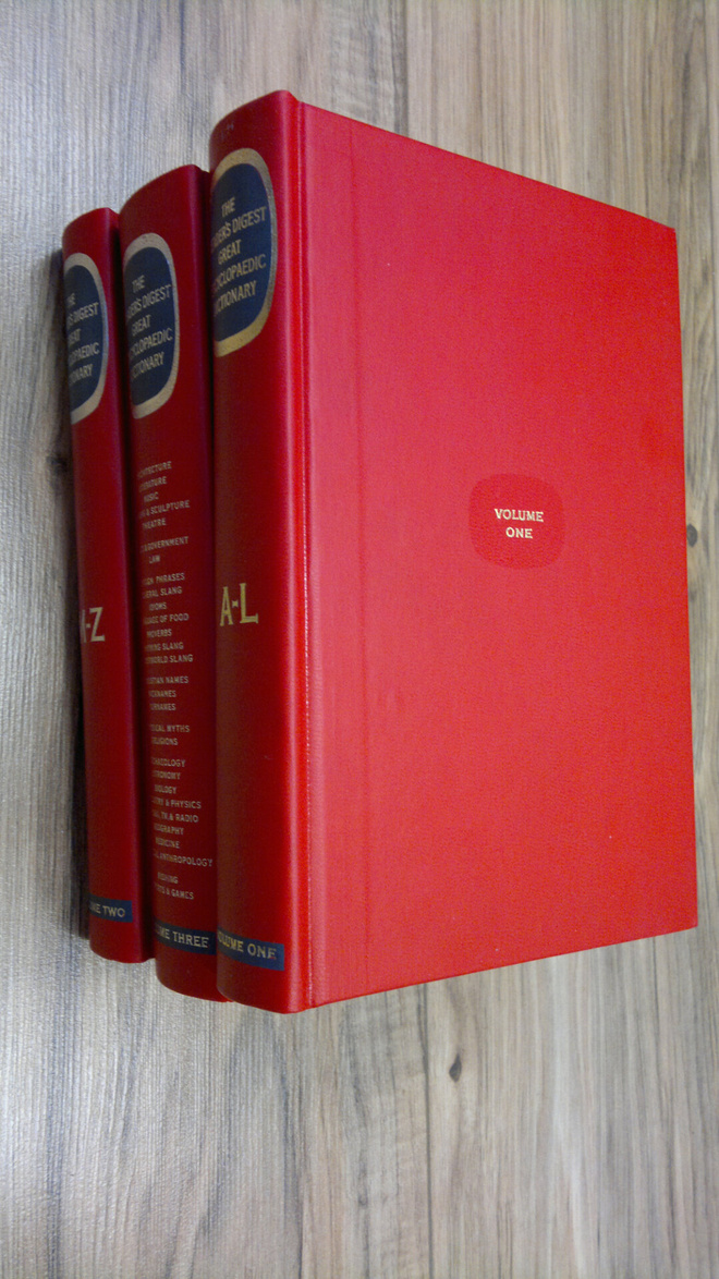 The reader's digest great encyclopaedic dictionary 1-3 : ...