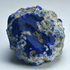Kokonainen lapis kide 50/50 pallo välimuoto 79.77 ct Afgaani - pikkukuva 5