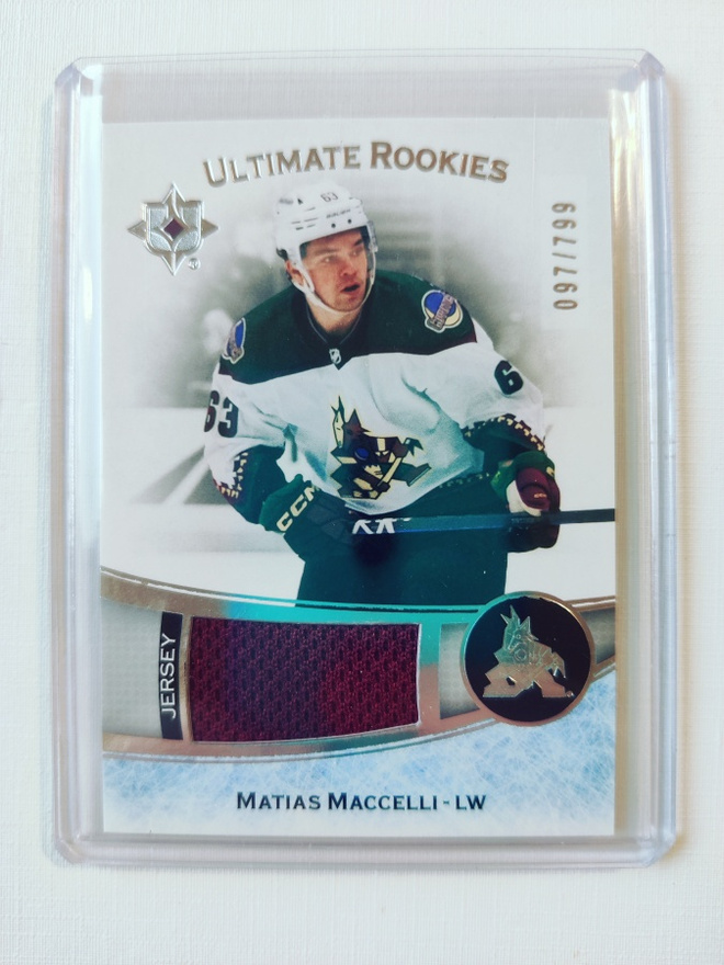 Matias Maccelli - 22-23 Ultimate Rookies Jersey /799