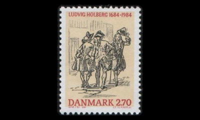 Tanska 817 ** Ludvig Holberg (1984)