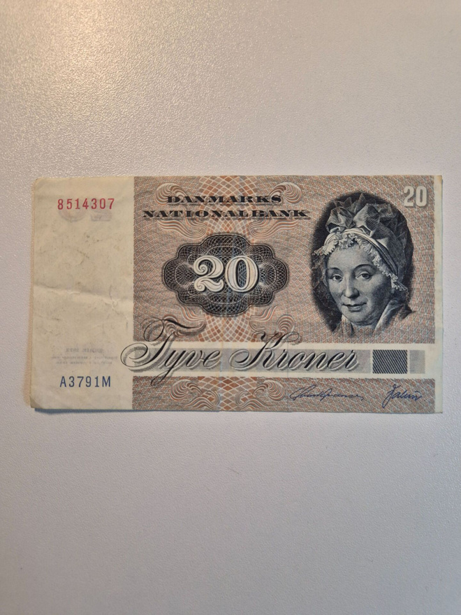 Tanska 1972	 20 	kroner   (14417)