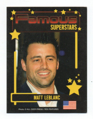 Famous SUPERSTARS n:o MATT LEBLANC