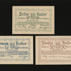Itävalta Notgeld 10, 20, 50 Heller, Zell ad Pram - pikkukuva 2