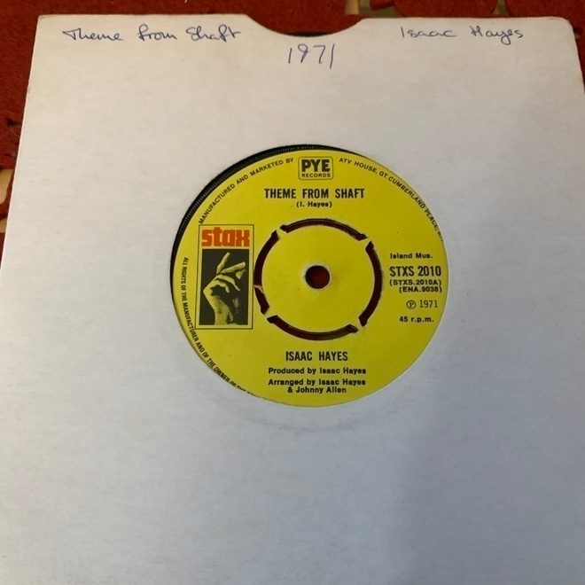 ISAAC HAYES: Theme from SHAFT * Cafe Regio’s * UK 1974