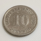Saksa 10 Pfennig 1900J - pikkukuva 3
