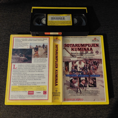 Sotarumpujen kuminaa Charles Bronson Vhs fix