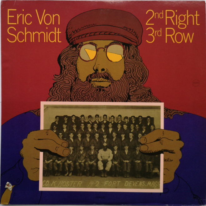 Eric Von Schmidt - 2nd Right 3rd Row LP
