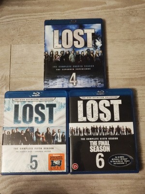 Lost kaudet 4-6 BLU-RAY