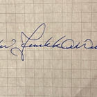 Elina Karjalainen /Erkki Junkkarinen nimmarit paperilla - pikkukuva 2