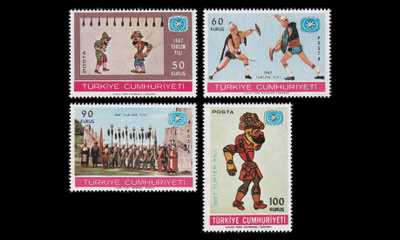 Turkki 2033-6 ** Kansainvälinen matkailuvuosi (1967)