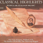 CD: Classical Highlights - popular Italian music - pikkukuva 1