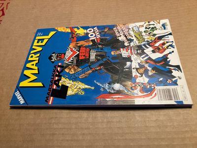 MARVEL 6/1991 MARSALKKA LAKI HYVÄ