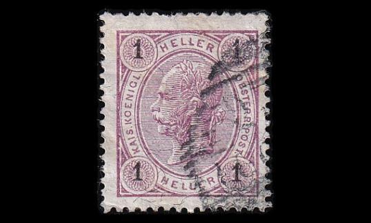 Itävalta 84B o Franz Joseph 1 H lakka (13:13½) (1901)