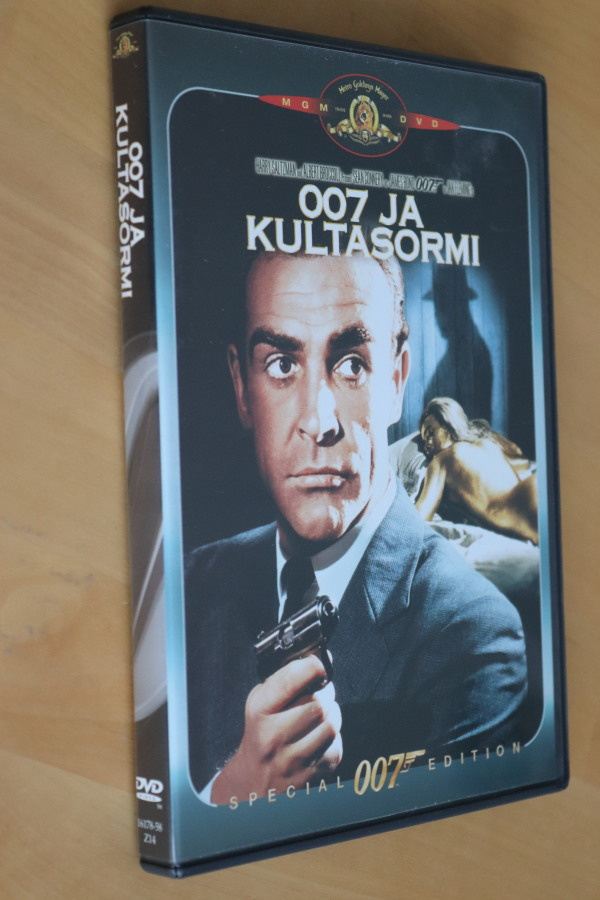 DVD OO7 ja Kultasormi ( 1964 Sean Connery )