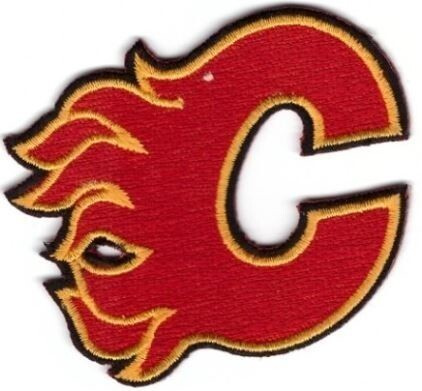 NHL - Calgary Flames -kangasmerkki / hihamerkki