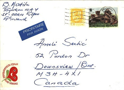 1993 WWF ym kirje Kanadaan