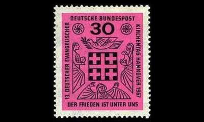 Saksa 536 ** Kirkkopäivät (1967)