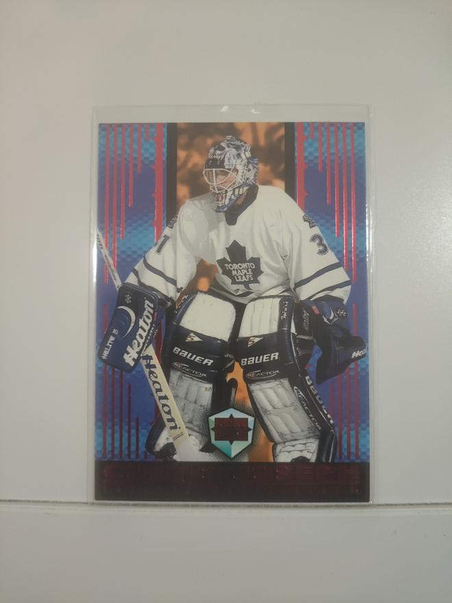 1998-99 Pacific Dynagon Ice - Red #180 Curtis Joseph