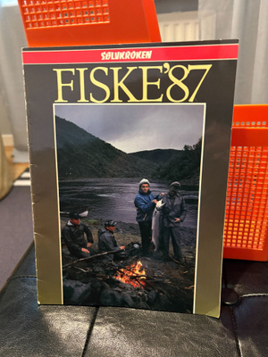 norjalainen fiskekatalog vuodelta 1987