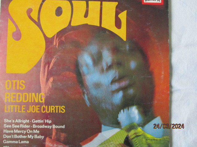 Otis Redding & Little Joe Curtis HERE COMES MORE SOUL (LP)