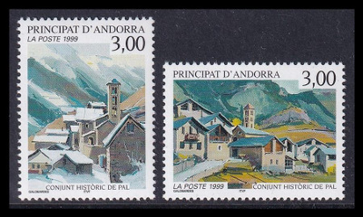 Andorra Fr 540 ** Turismi (1999)