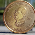 Kullanvärinen K.J.Ståhlberg. Helsingin Sparbanken. Halkaisij - pikkukuva 2