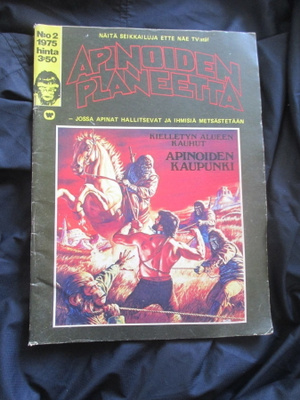 APINOIDEN PLANEETTA 2 / 1975 ( sarjakuvalehti !