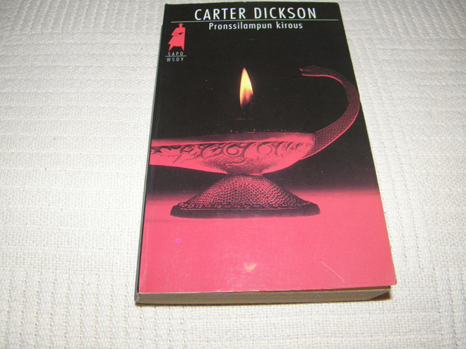 Carter Dickson Pronssilampun kirous -pok