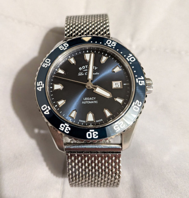 Rotary Les Originales Legacy Automatic Swiss Made rannekello