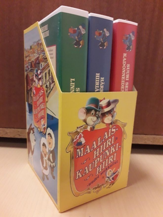 Maalaishiiri Ja Kaupunkihiiri, Uudet Seikkailut (3 vhs box)