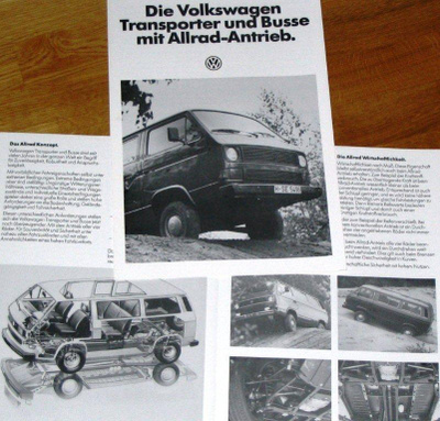 1983 VW Transporter Bus 4x4 esite - Volkswagen