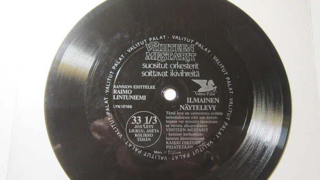 flexi 7" Pälli Klimenko Lintuniemi  5 kpl  Valitut Palat