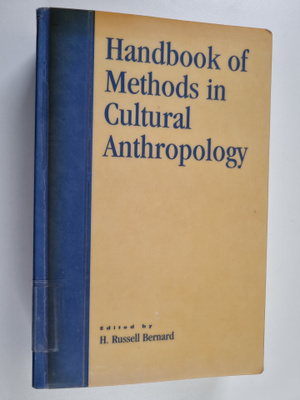 Harvey Russell Bernard : Handbook of Methods in Cultural ...