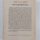 Ernst von Born : Levnadsminnen - pikkukuva 2
