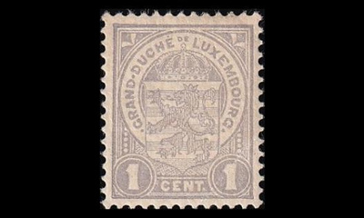 Luxemburg 84 * Käyttösarja vaakuna 1 C (1907)