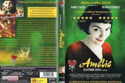 Amelie (59 421) UUSI -FI- suomik. DVD audrey tautou 2001