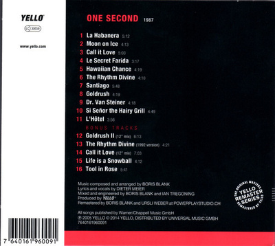 YELLO - ONE SECOND